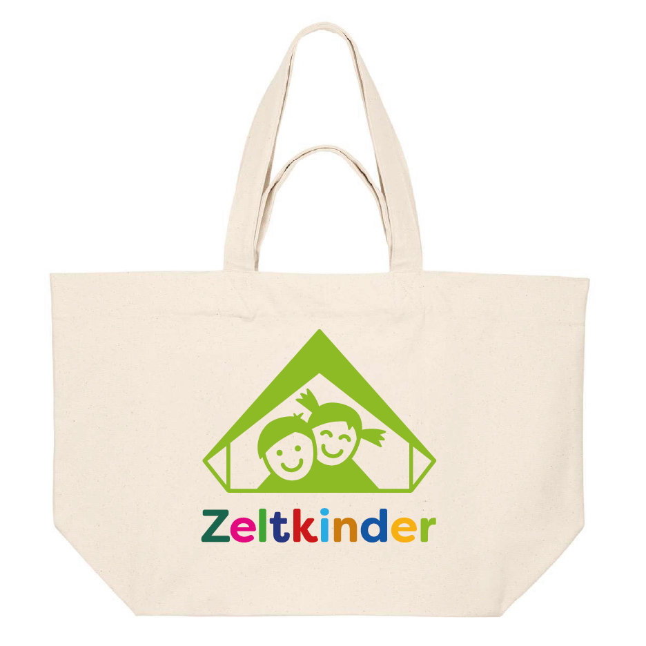 Zeltkinder | Große Einkaufstasche