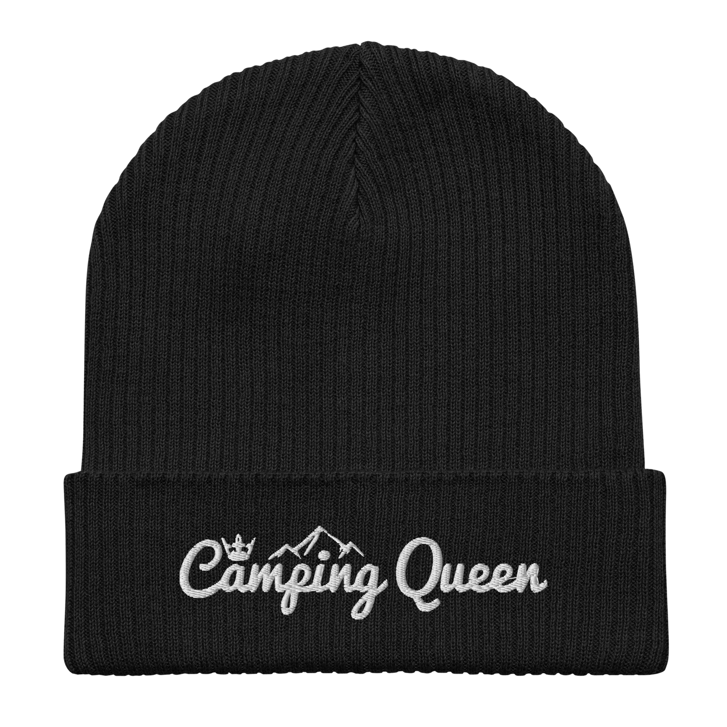 Gerippte Bio-Beanie