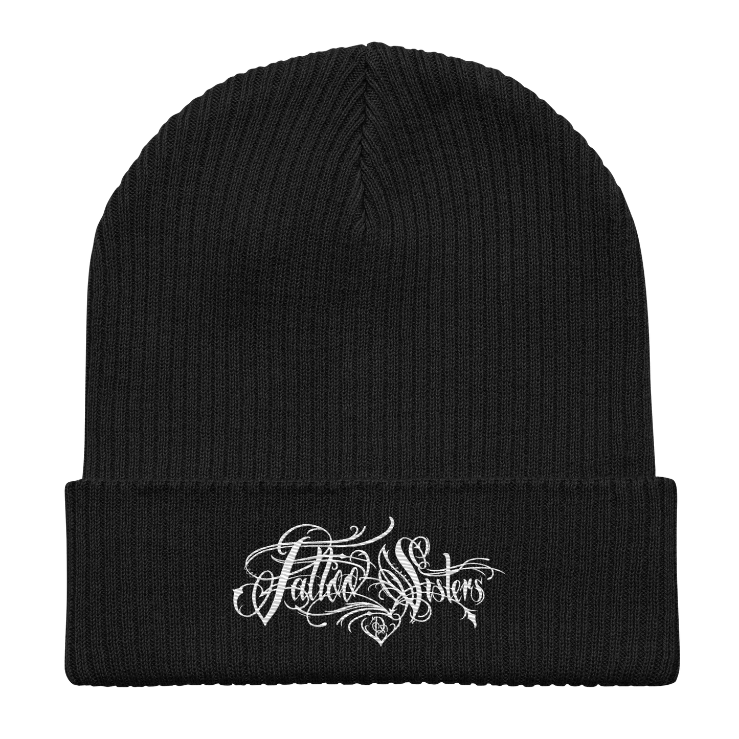 Gerippte Bio-Beanie