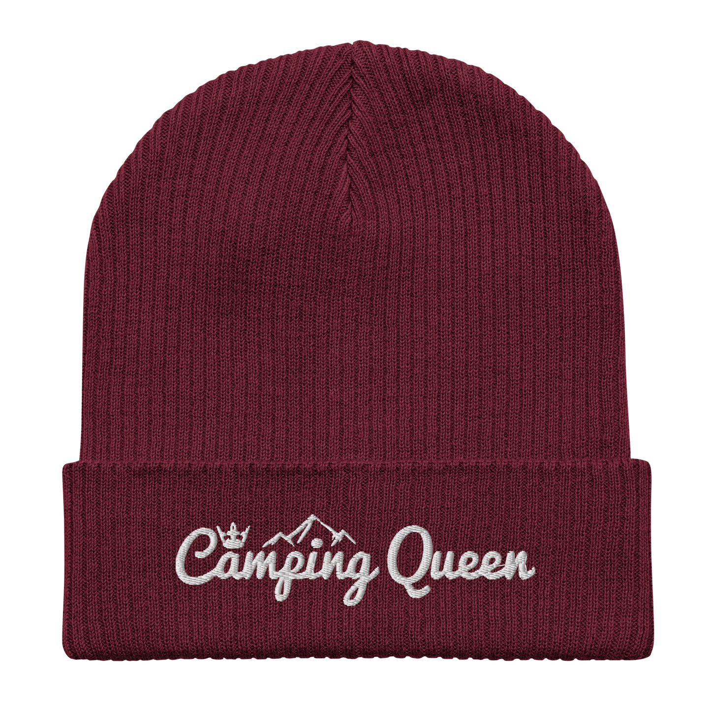 Gerippte Bio-Beanie