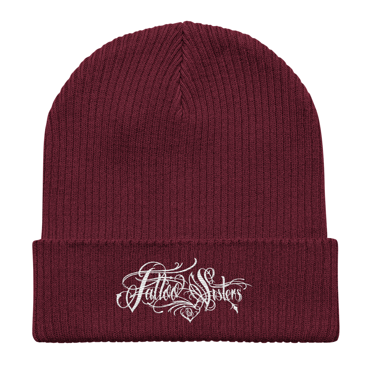 Gerippte Bio-Beanie