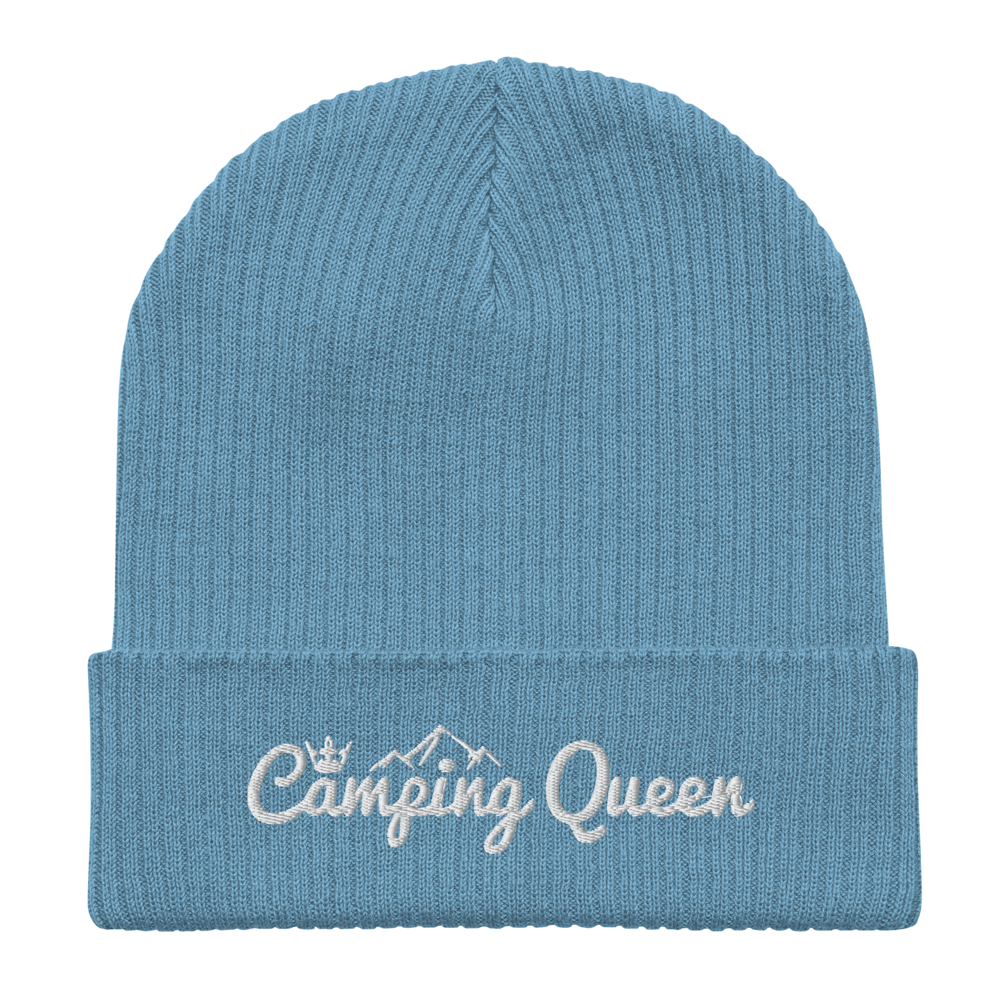 Gerippte Bio-Beanie