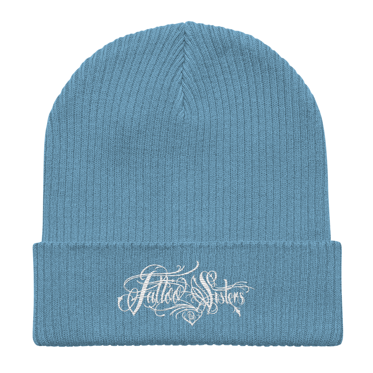Gerippte Bio-Beanie