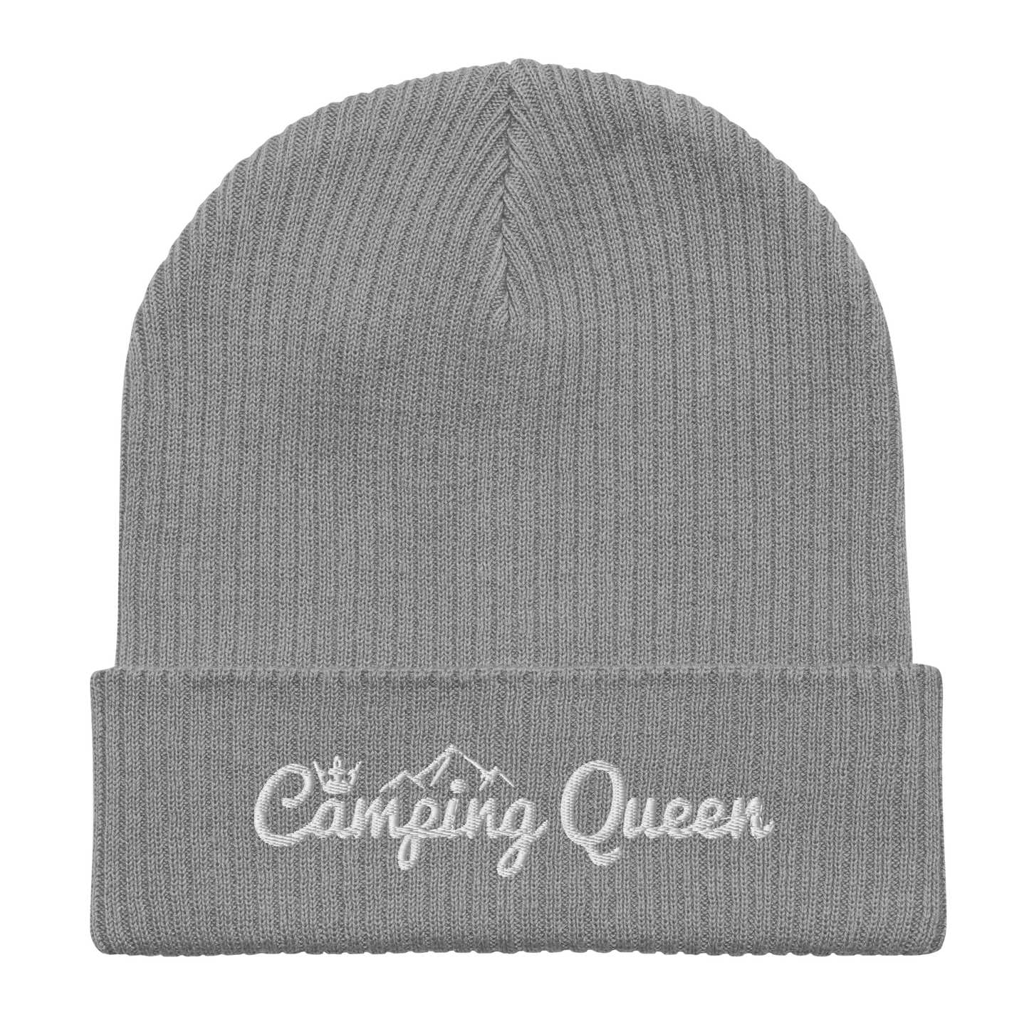 Gerippte Bio-Beanie