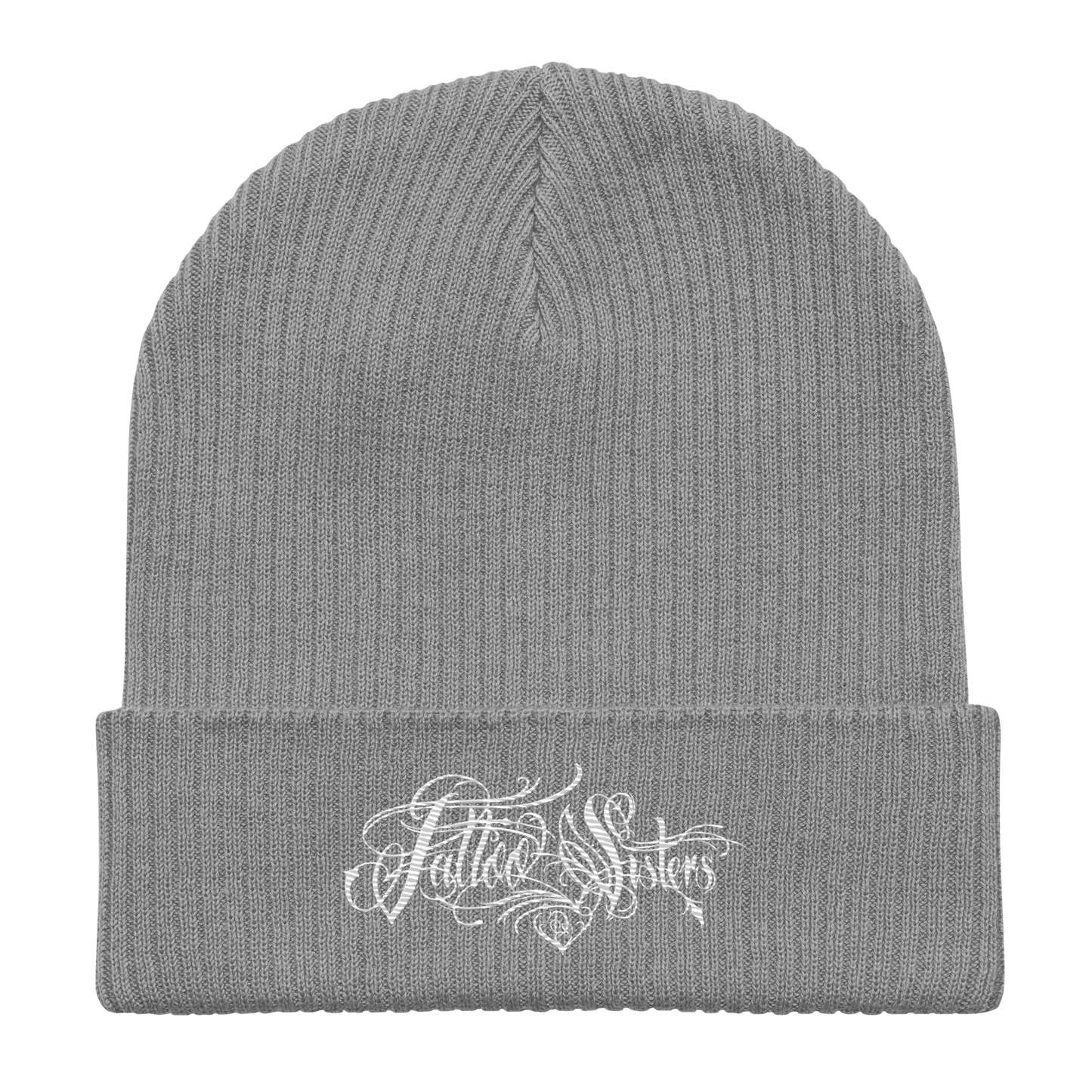 Gerippte Bio-Beanie