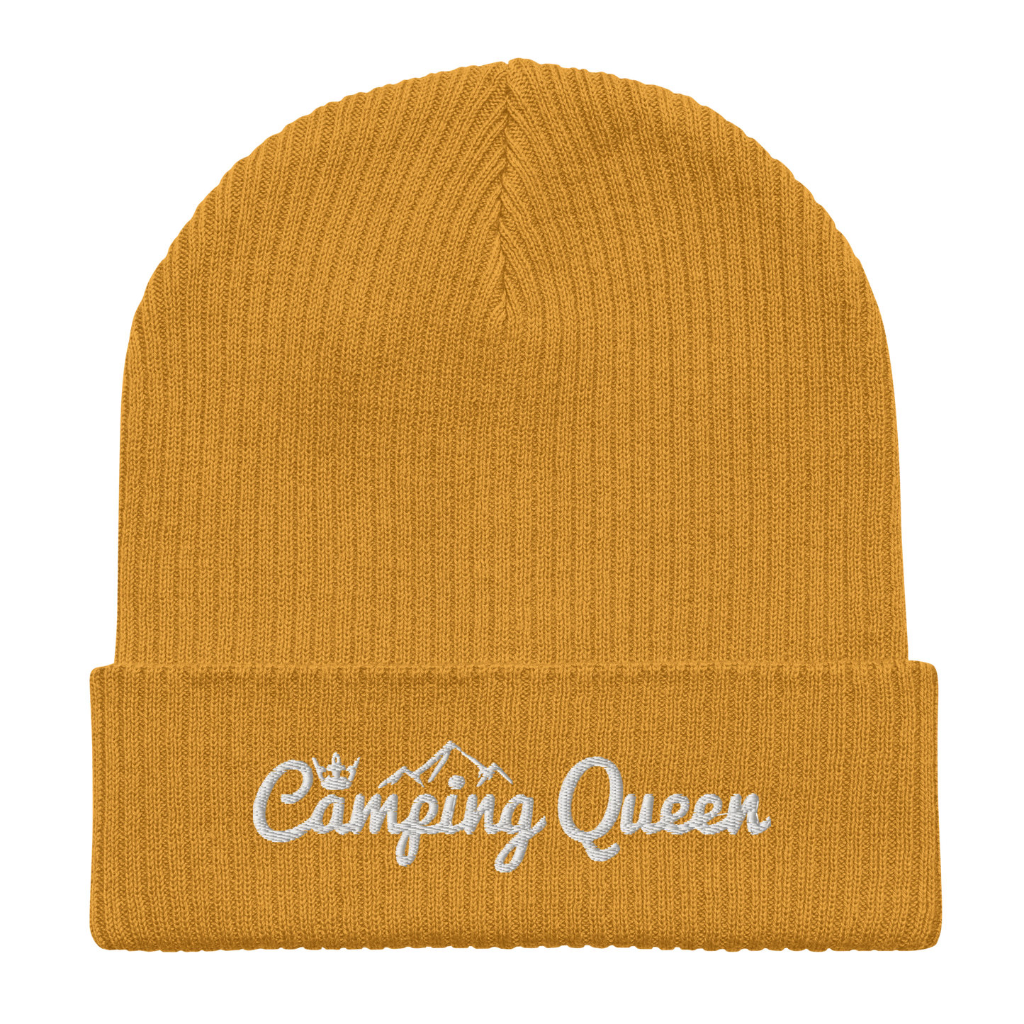 Gerippte Bio-Beanie