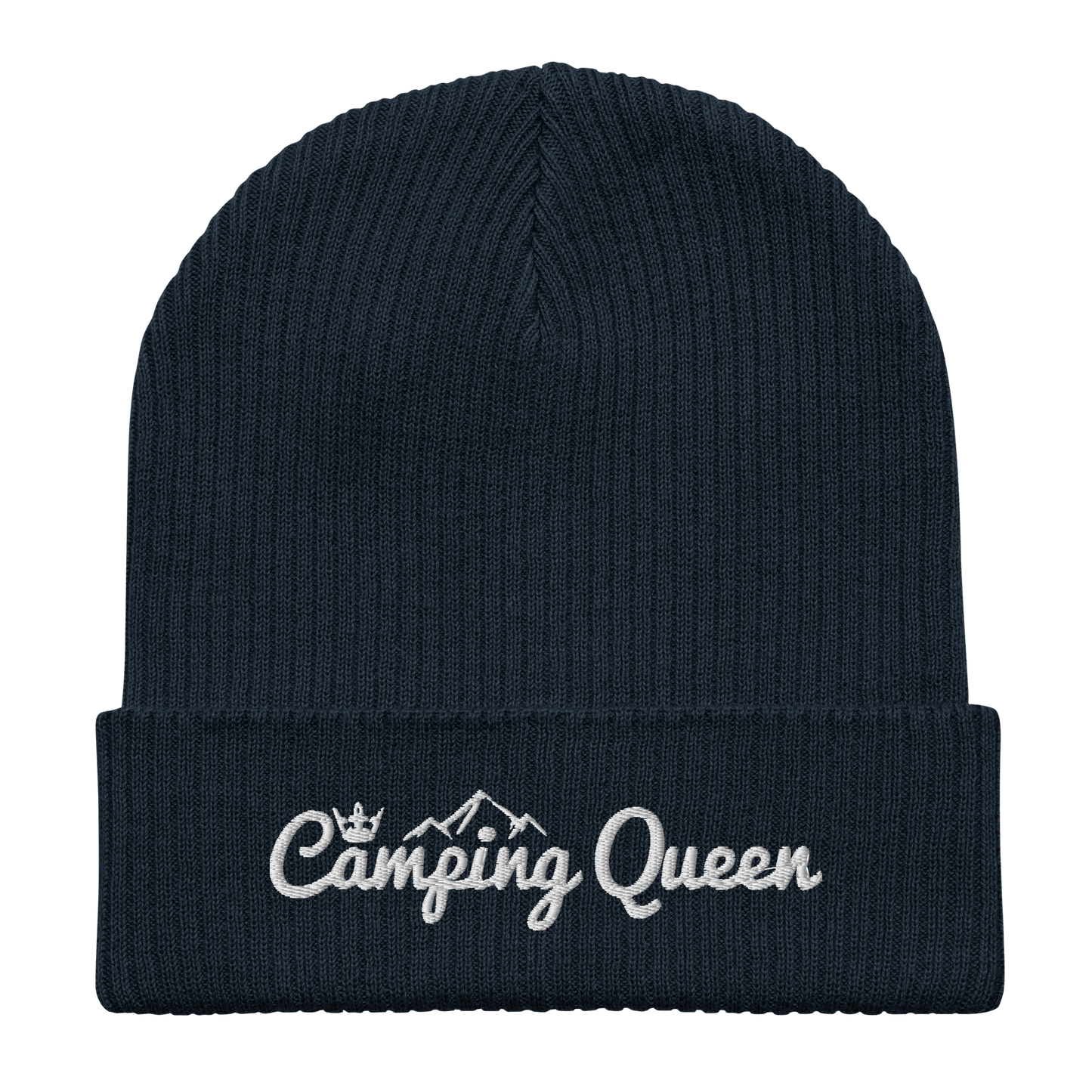 Gerippte Bio-Beanie
