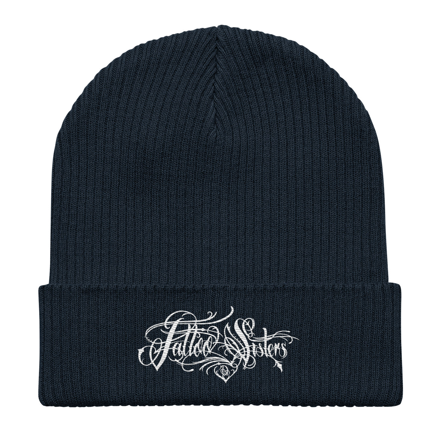 Gerippte Bio-Beanie