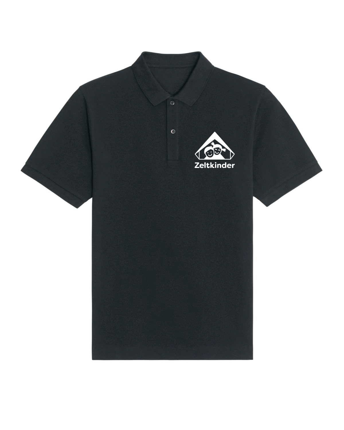 Zeltkinder | Bio Polo Shirt | Frontdruck