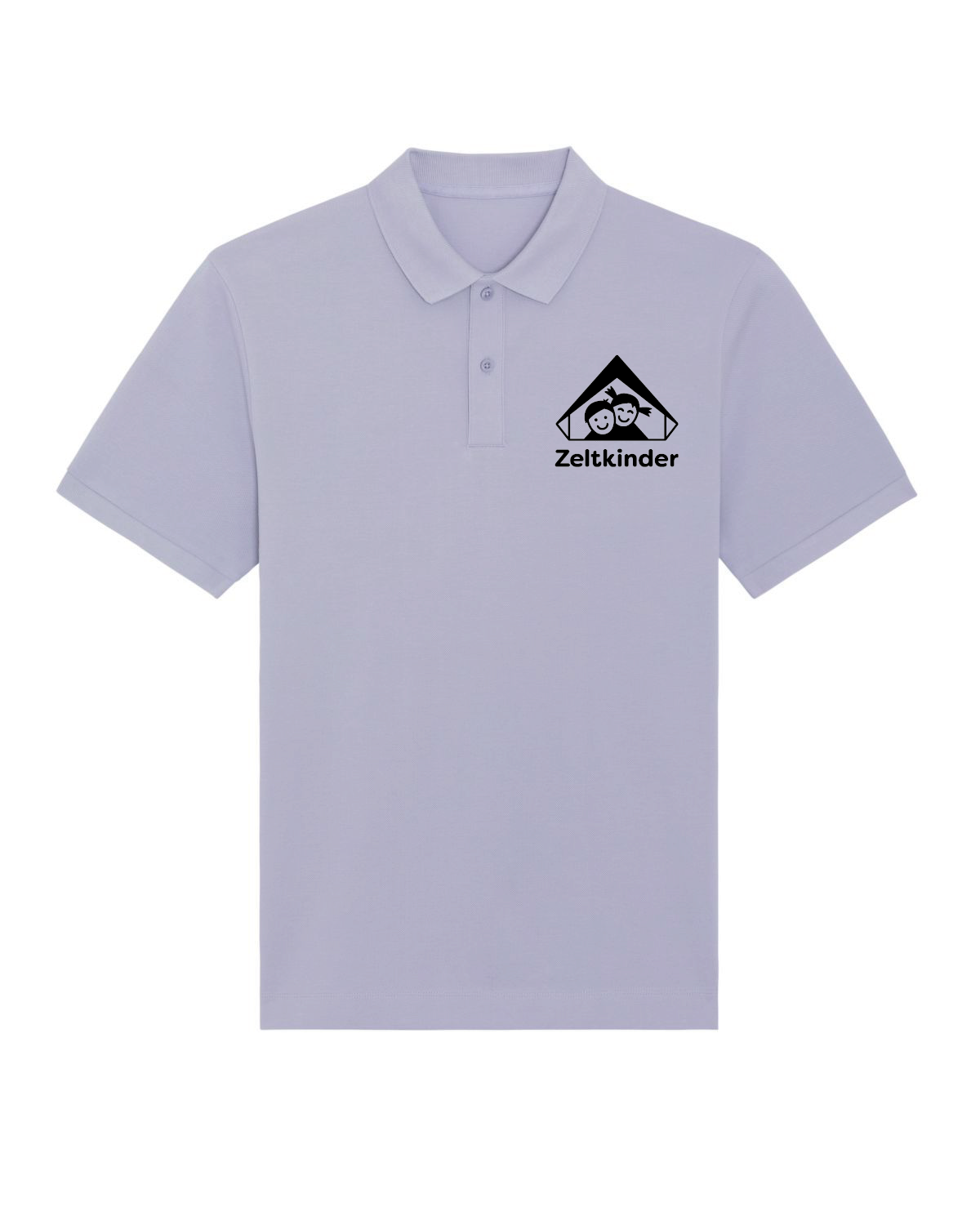 Zeltkinder | Bio Polo Shirt | Frontdruck