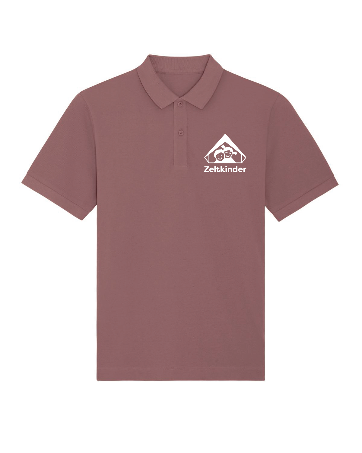 Zeltkinder | Bio Polo Shirt | Frontdruck