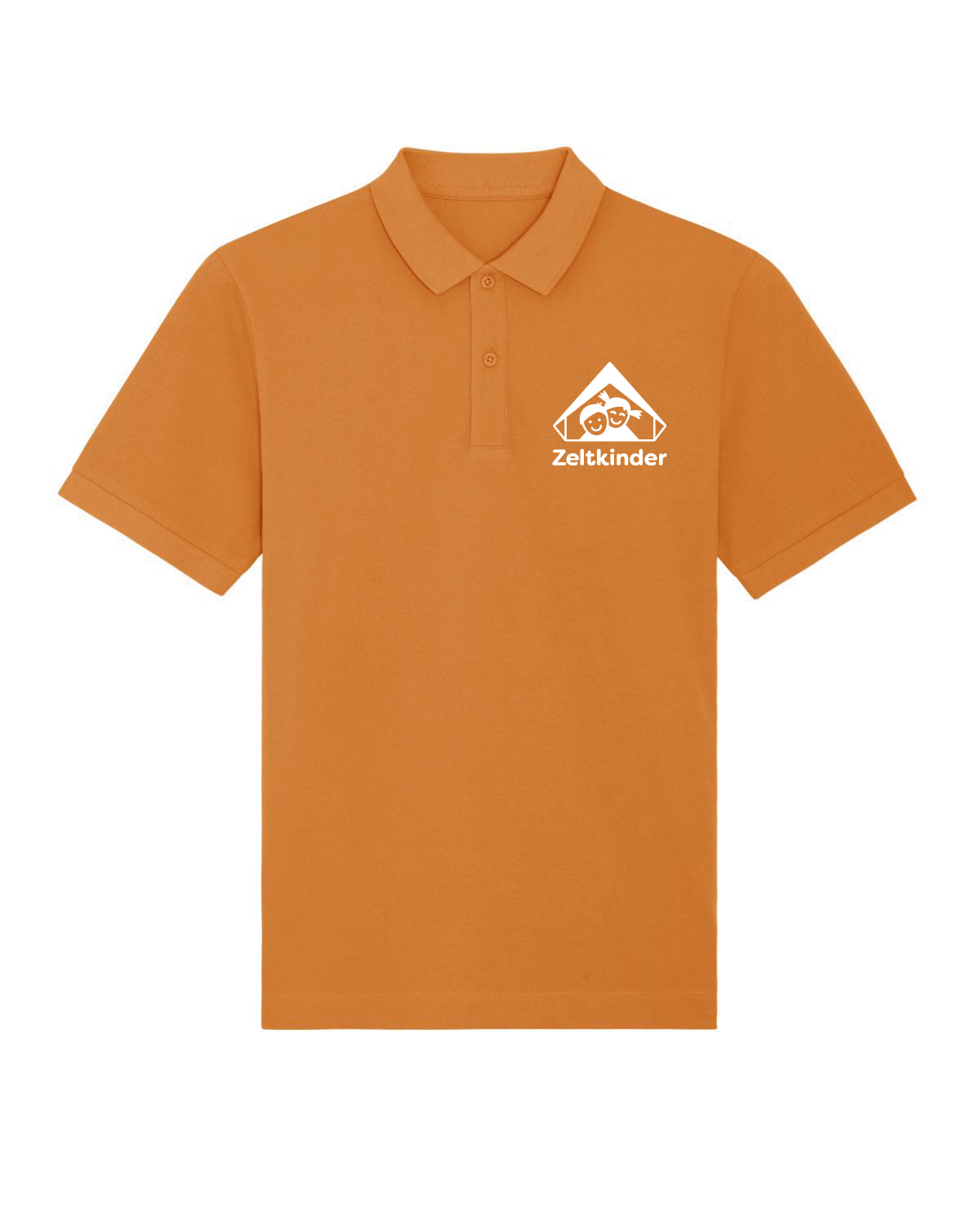 Zeltkinder | Bio Polo Shirt | Frontdruck