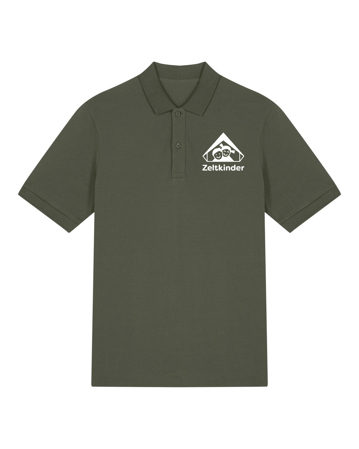 Zeltkinder | Bio Polo Shirt | Frontdruck