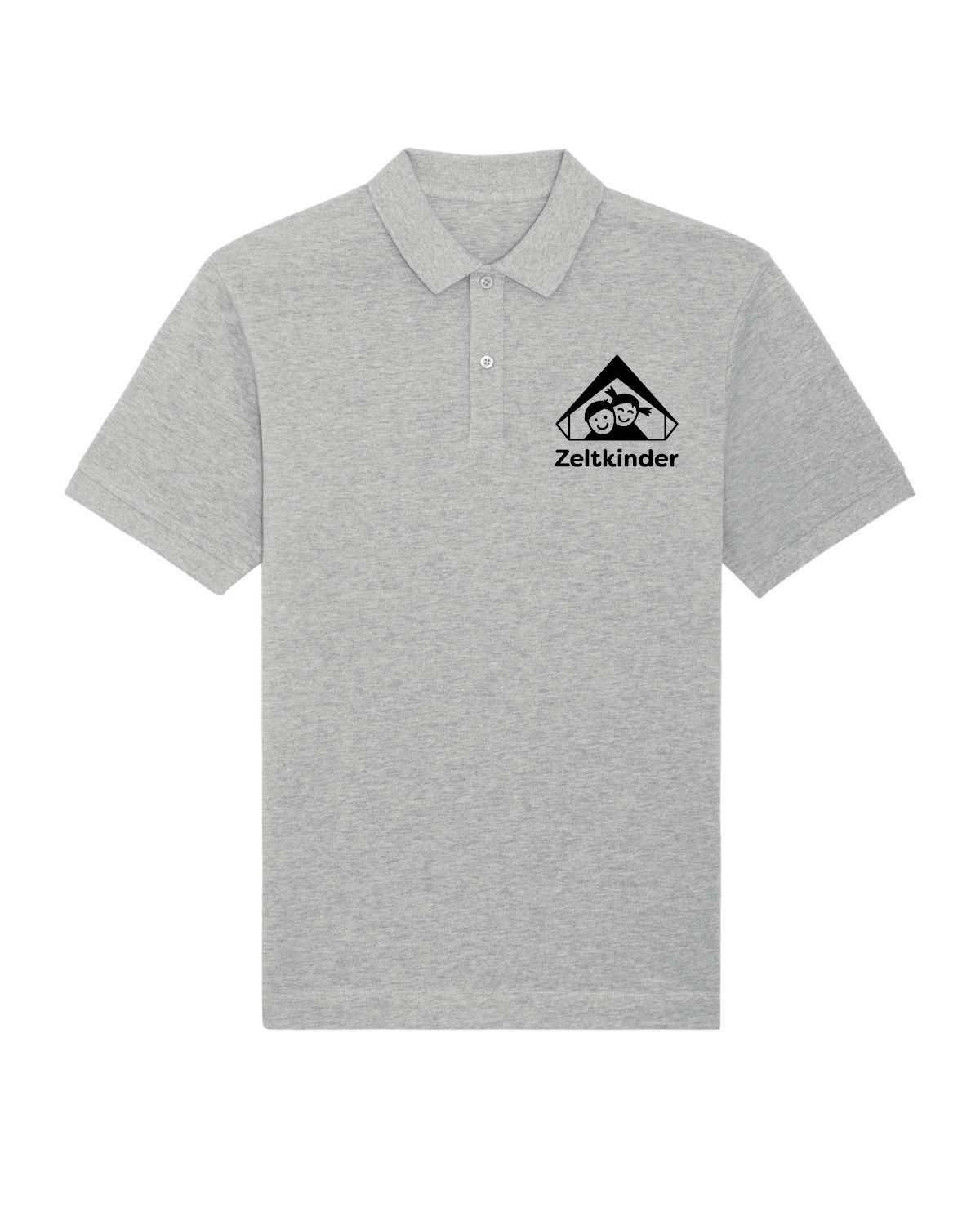 Zeltkinder | Bio Polo Shirt | Frontdruck