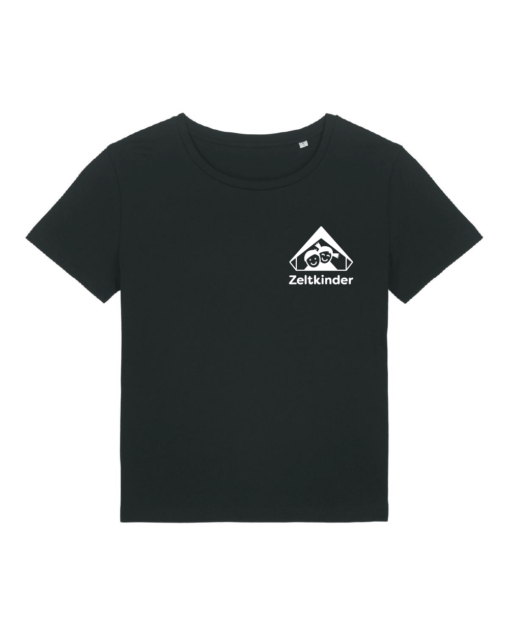 Zeltkinder | Bio Damenshirt | Frontdruck