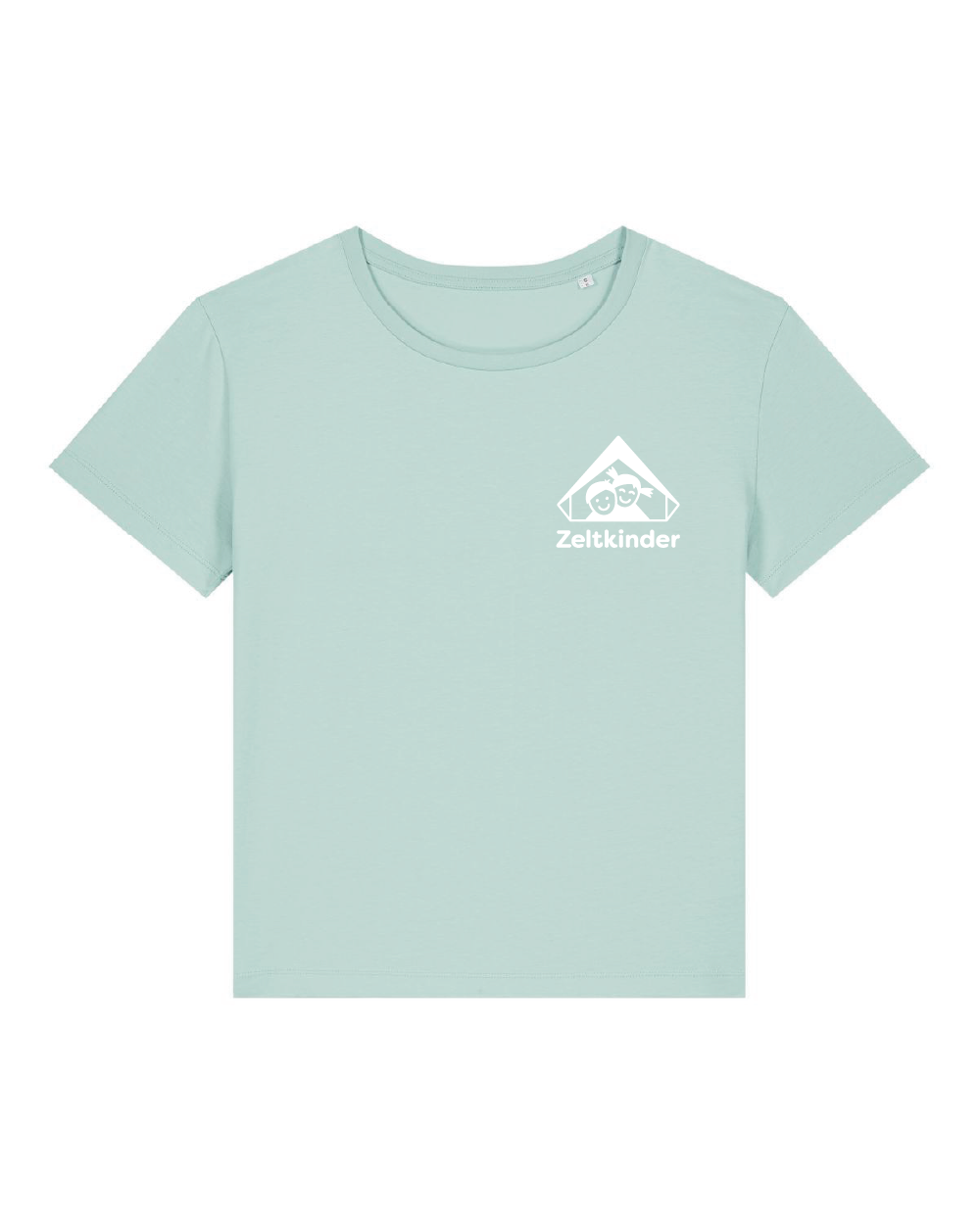 Zeltkinder | Bio Damenshirt | Frontdruck