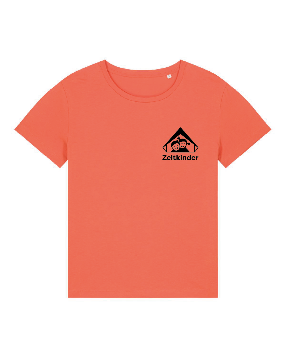 Zeltkinder | Bio Damenshirt | Frontdruck