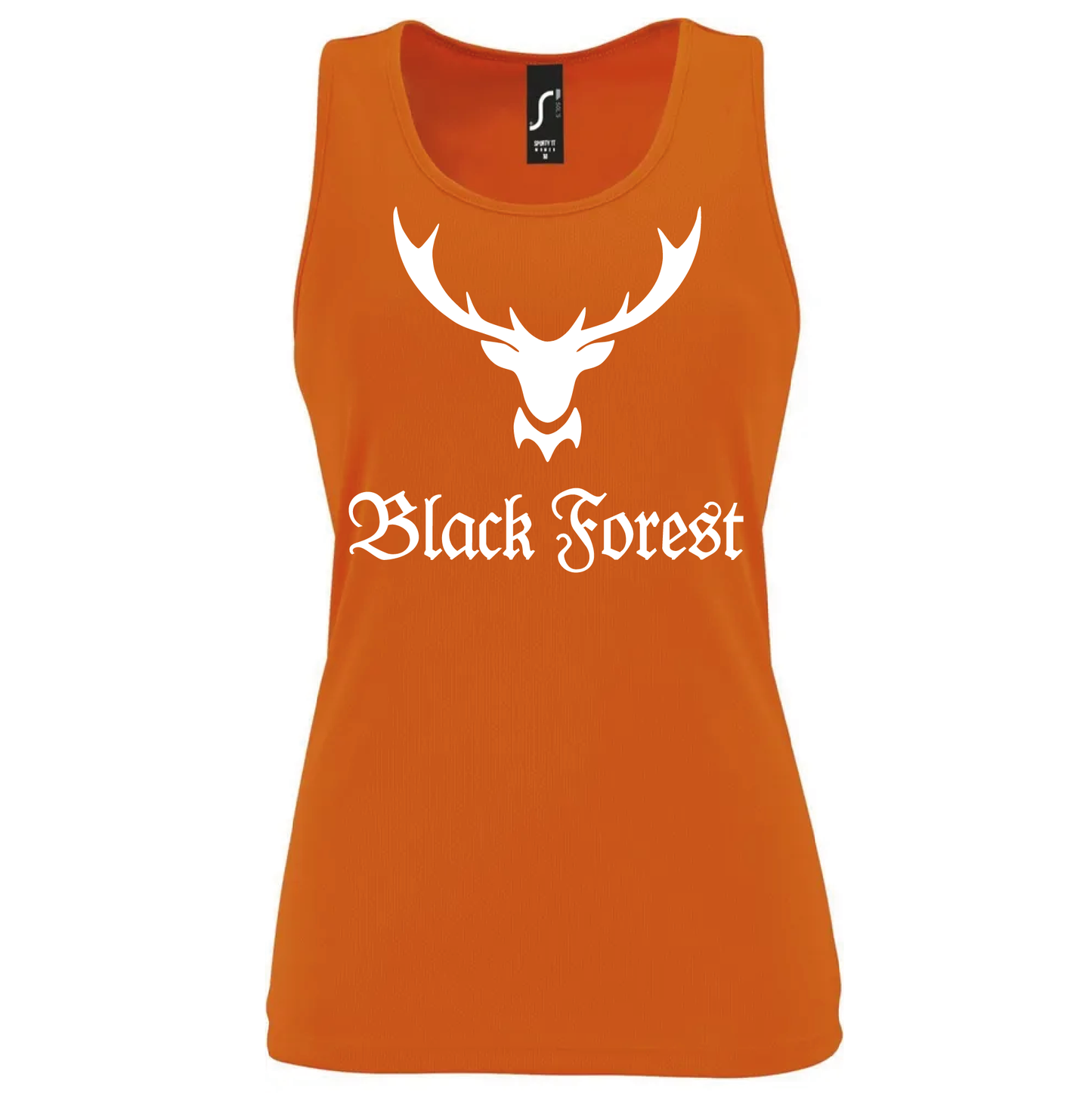 Black Forest Hirschgeweih | Damen Sport Tank Top