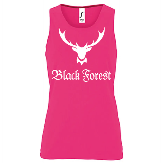 Black Forest Hirschgeweih | Damen Sport Tank Top