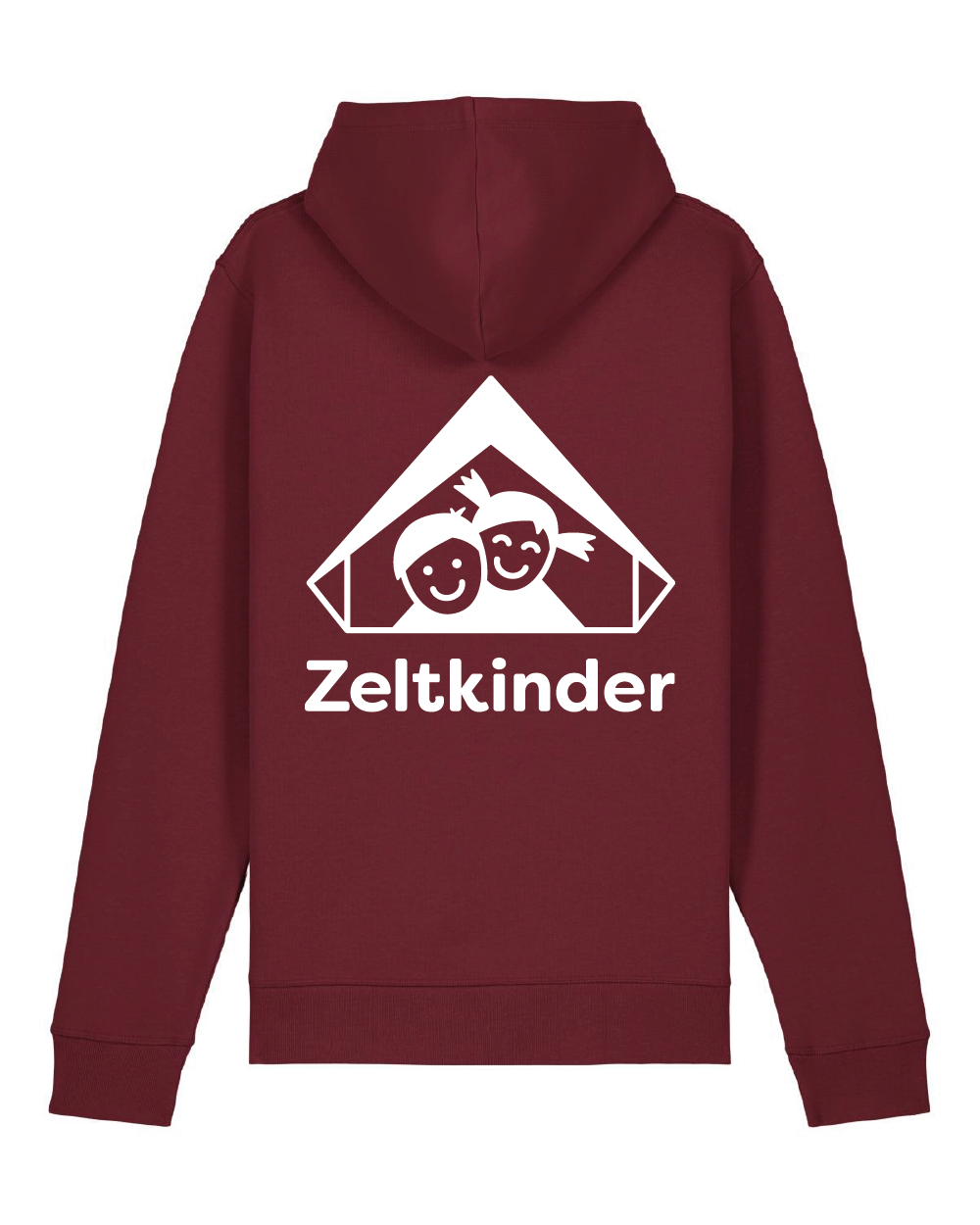 Zeltkinder | Bio Hoodie | Rückendruck