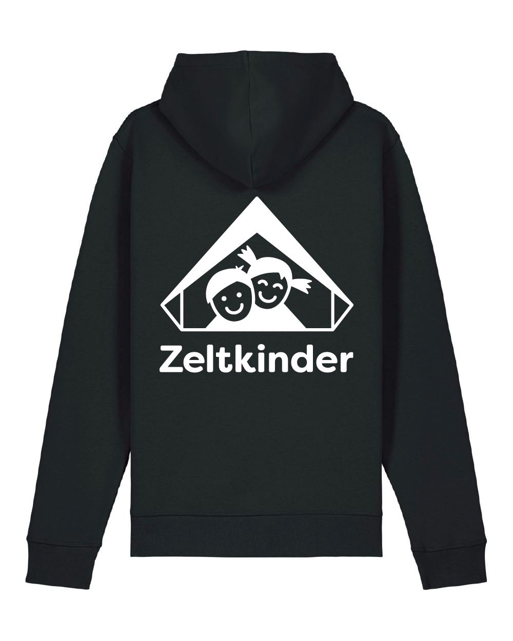 Zeltkinder | Bio Hoodie | Rückendruck