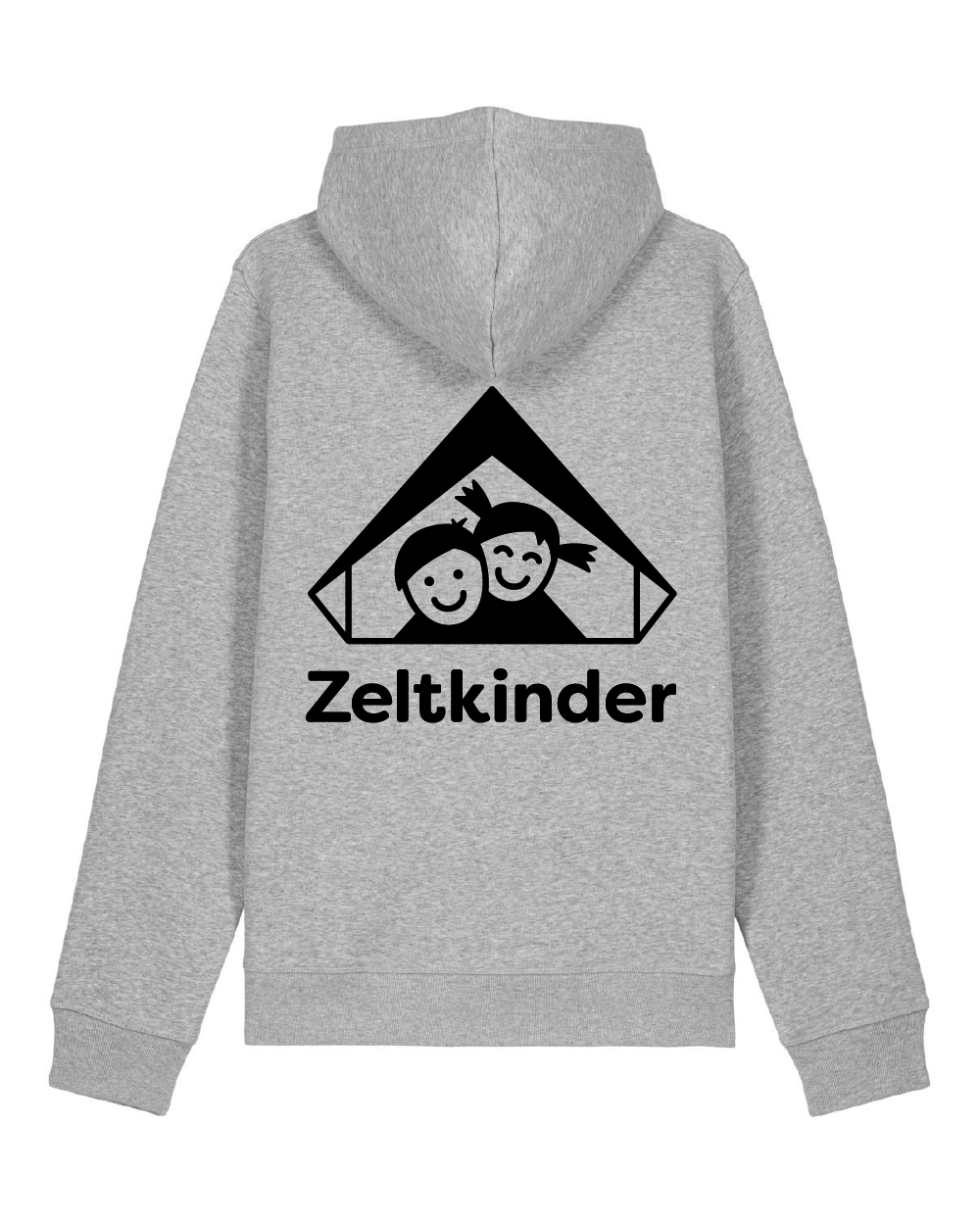 Zeltkinder | Bio Hoodie | Rückendruck