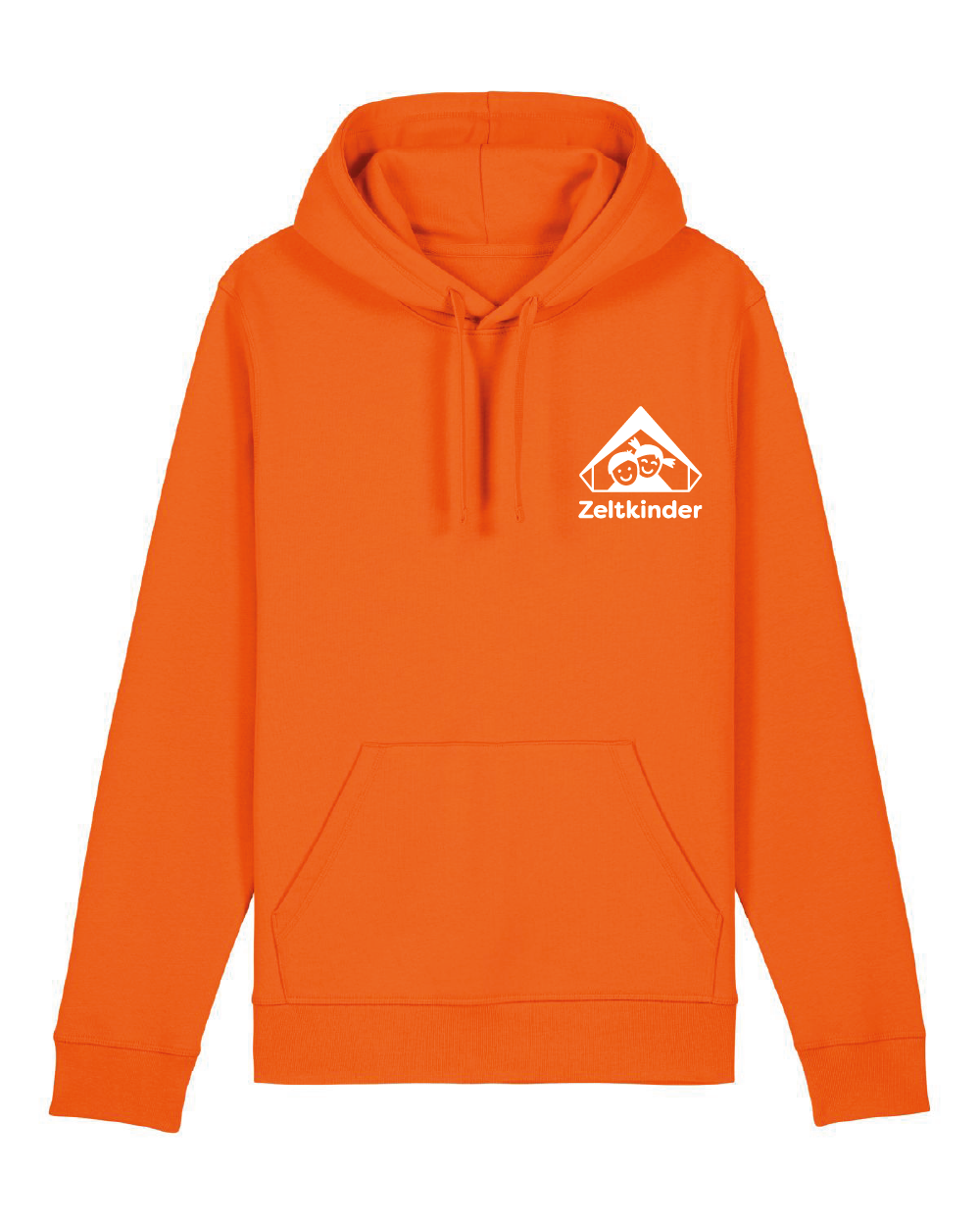 Zeltkinder | Bio Hoodie | Frontdruck