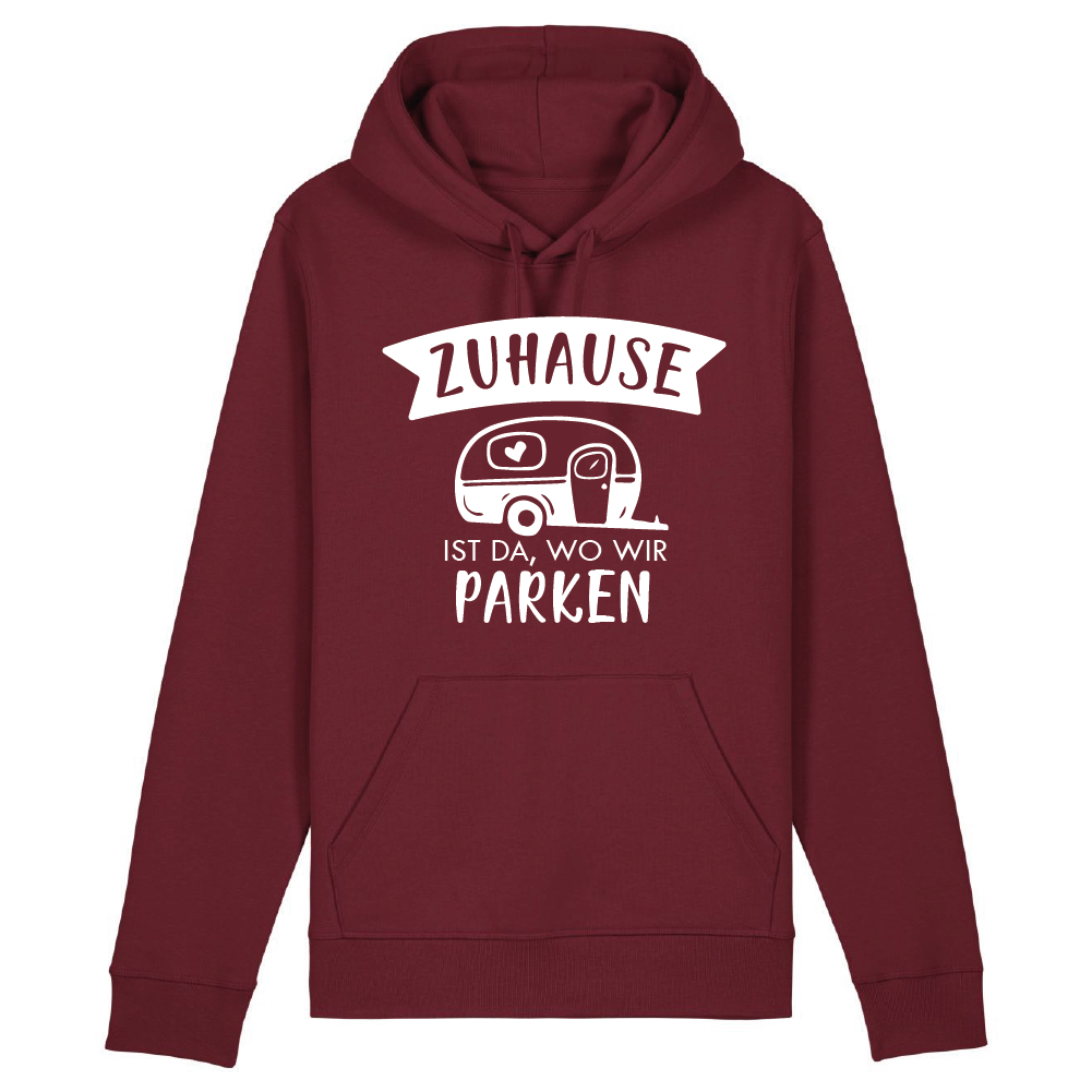 Zuhause ist da wo wir parken | Bio Hoodie
