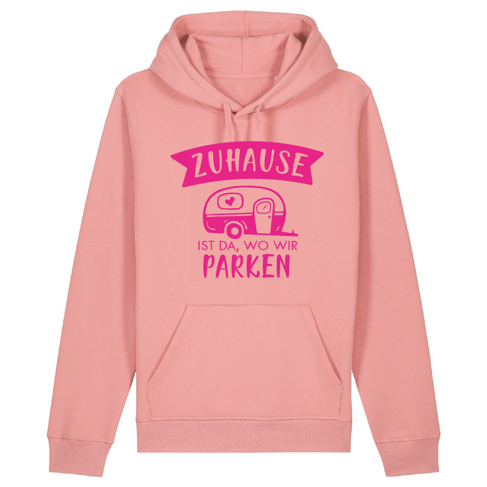 Zuhause ist da wo wir parken | Bio Hoodie