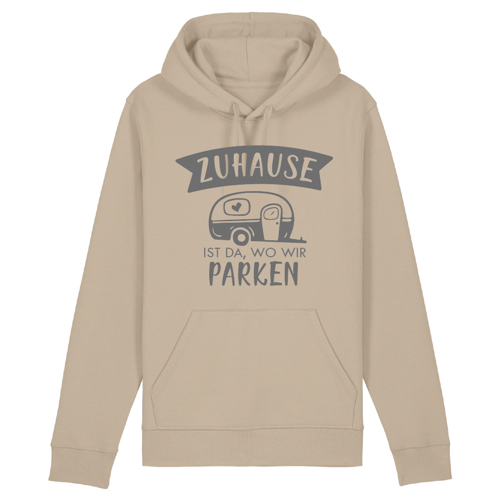 Zuhause ist da wo wir parken | Bio Hoodie