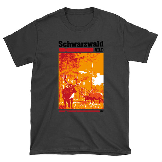 Schwarzwald Wild Hirsch | Unisex T-Shirt