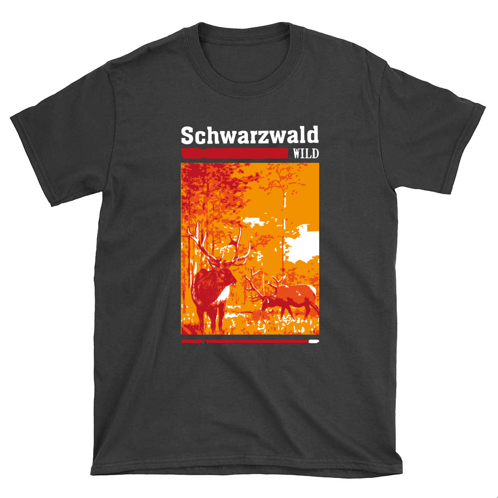 Schwarzwald Wild Hirsch | Unisex T-Shirt