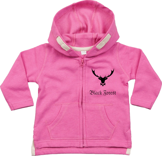 Black Forest Hirschgeweih | Baby Zip-Hoodie/Jacke