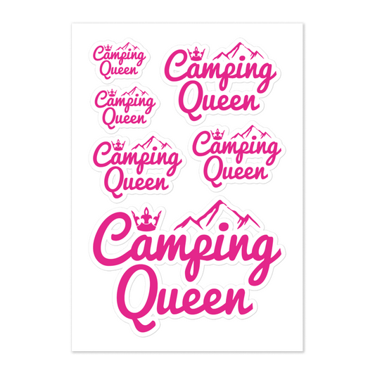 Camping Queen | Aufkleber Set