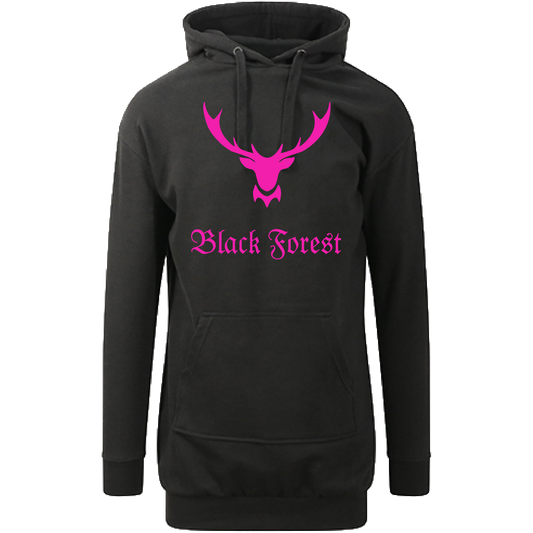 Black Forest Hirschgeweih | Organic Hoodie Kleid