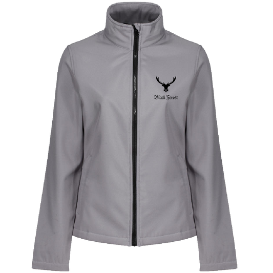 Black Forest Hirschgeweih | Damen Softshell Jacke