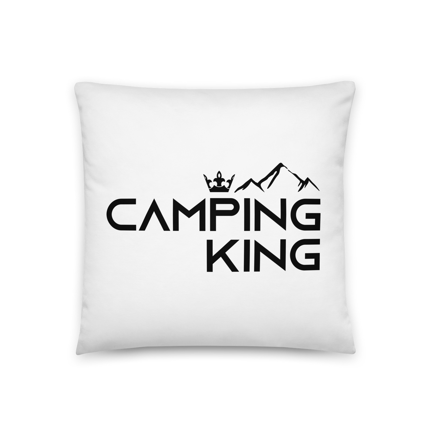 Camping King | Kissen/Kissenbezug in 3 Farben & Größen