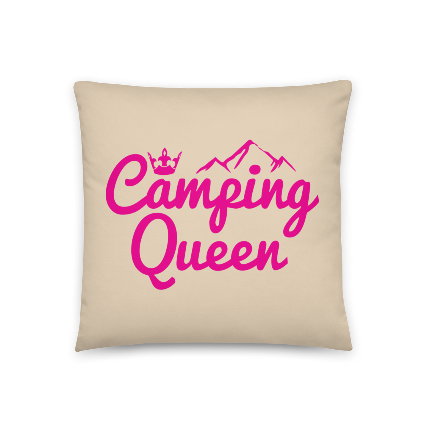 Camping Queen | Kissen/Kissenbezug in 3 Farben & Größen