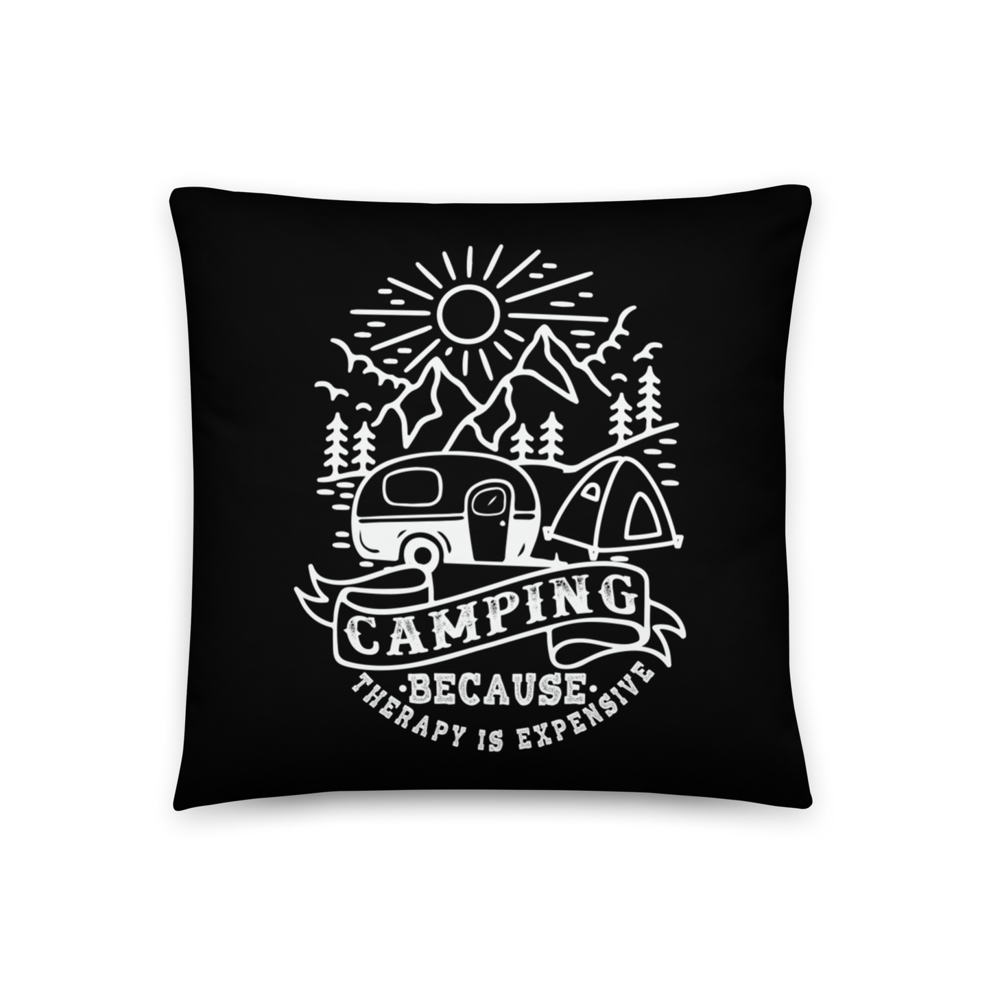 Camping Therapy | Kissen/Kissenbezug in 3 Größen