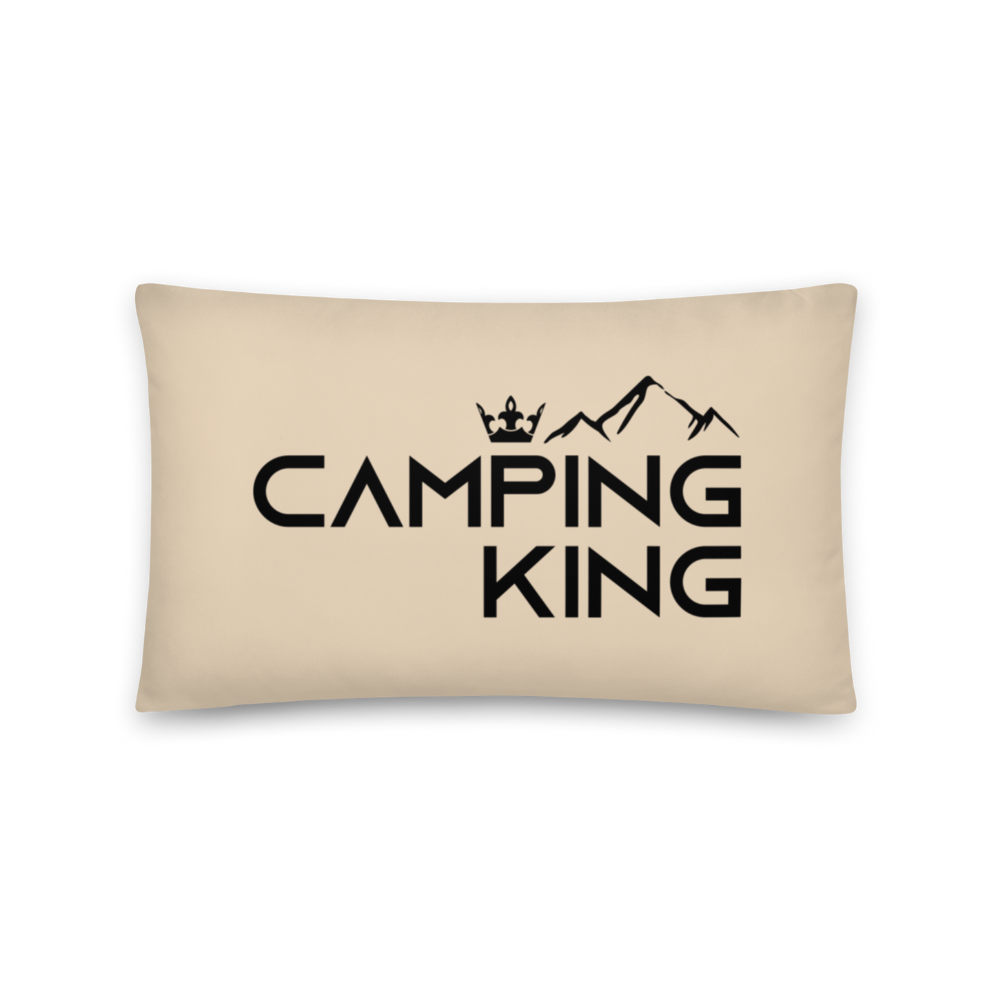 Camping King | Kissen/Kissenbezug in 3 Farben & Größen