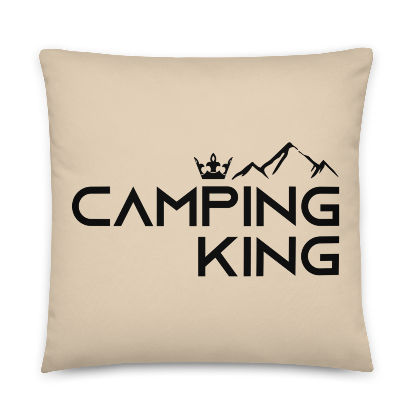 Camping King | Kissen/Kissenbezug in 3 Farben & Größen