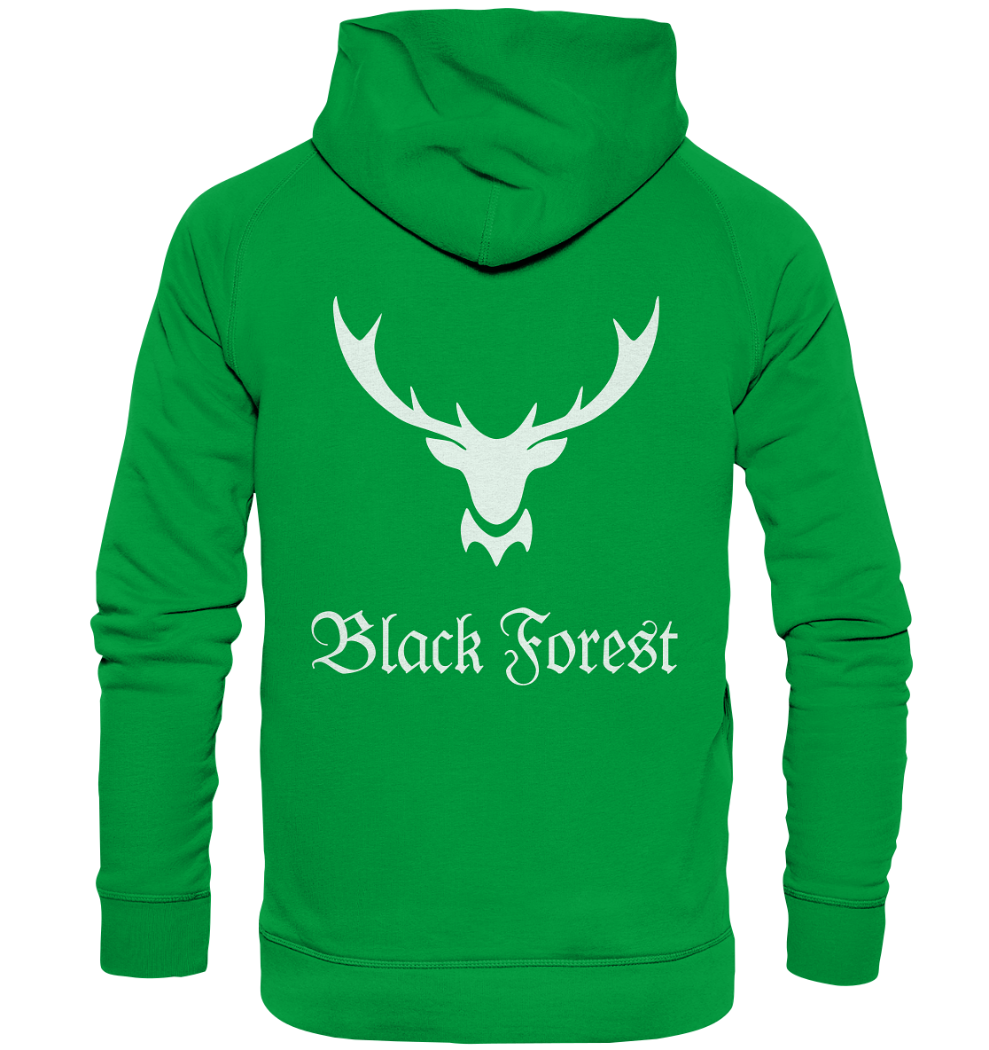 Black Forest Hirschgeweih | Hoodie Rückendruck