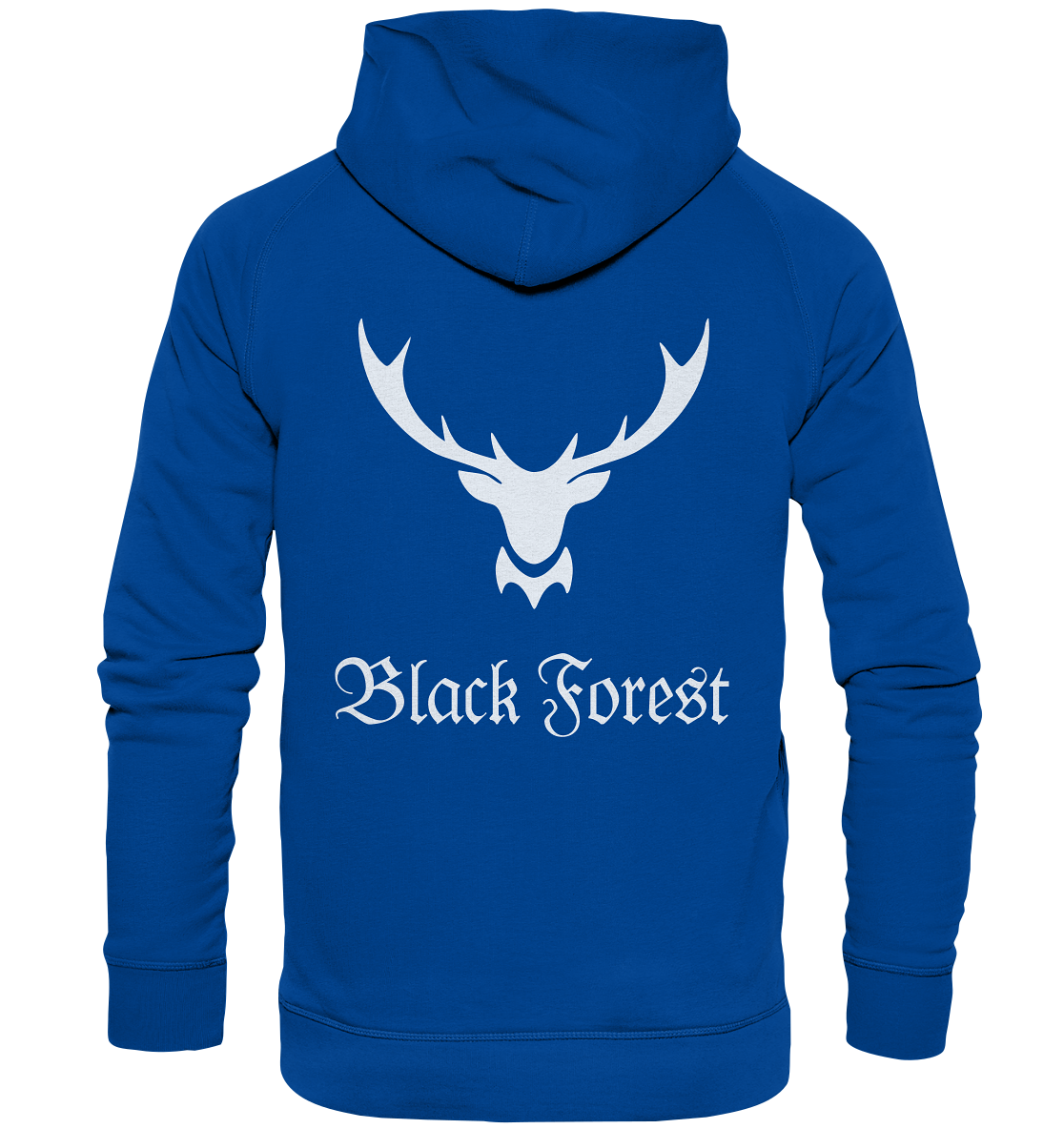 Black Forest Hirschgeweih | Hoodie Rückendruck