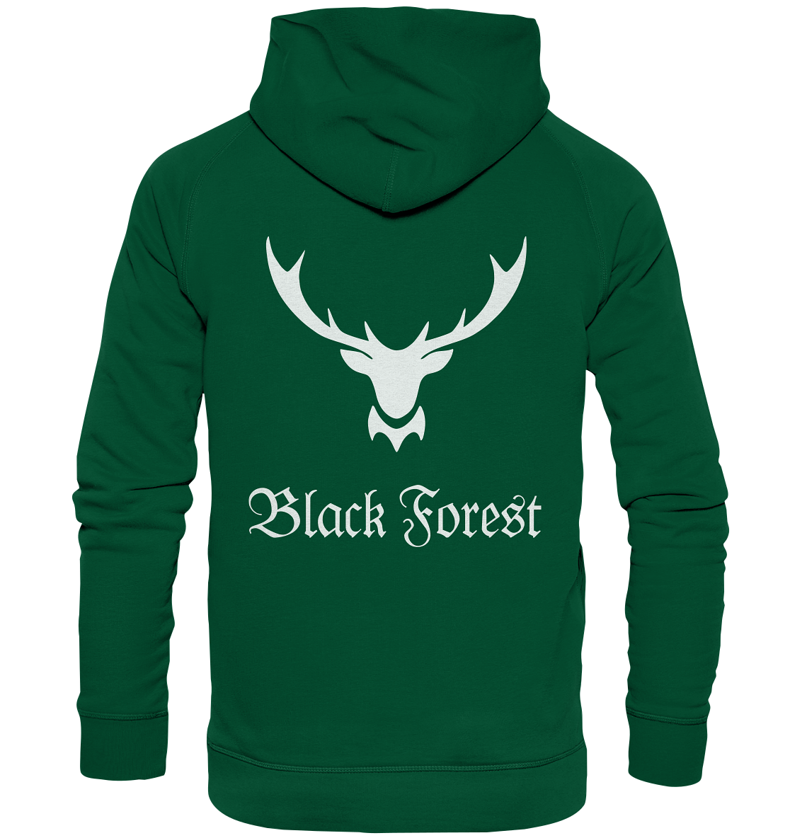 Black Forest Hirschgeweih | Hoodie Rückendruck