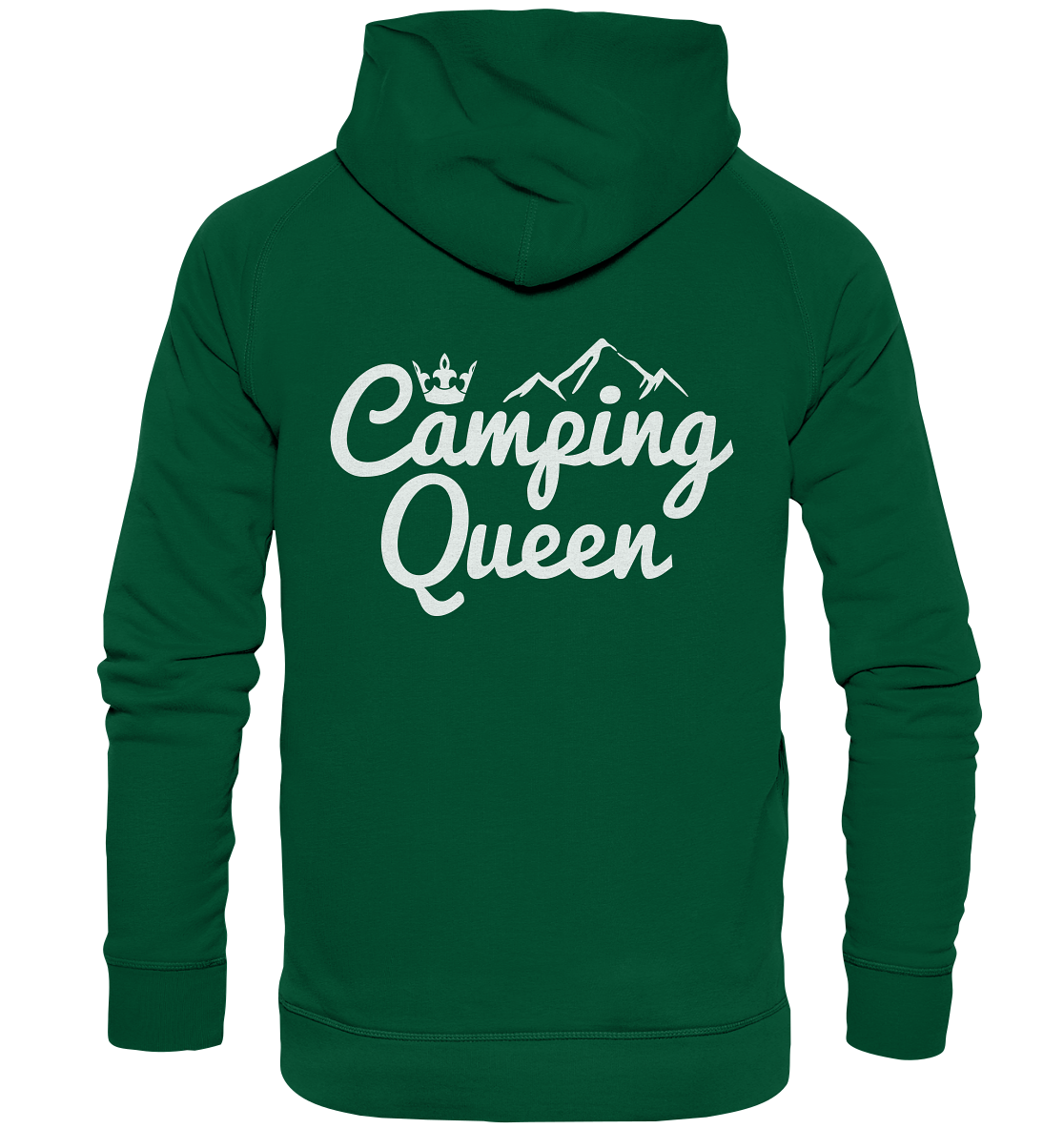 Camping Queen | Kinder Premium Hoodie Rückendruck