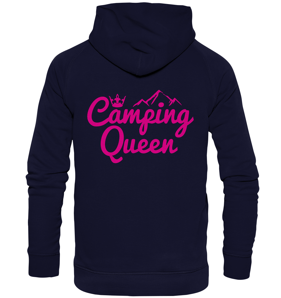 Camping Queen | Kinder Premium Hoodie Rückendruck