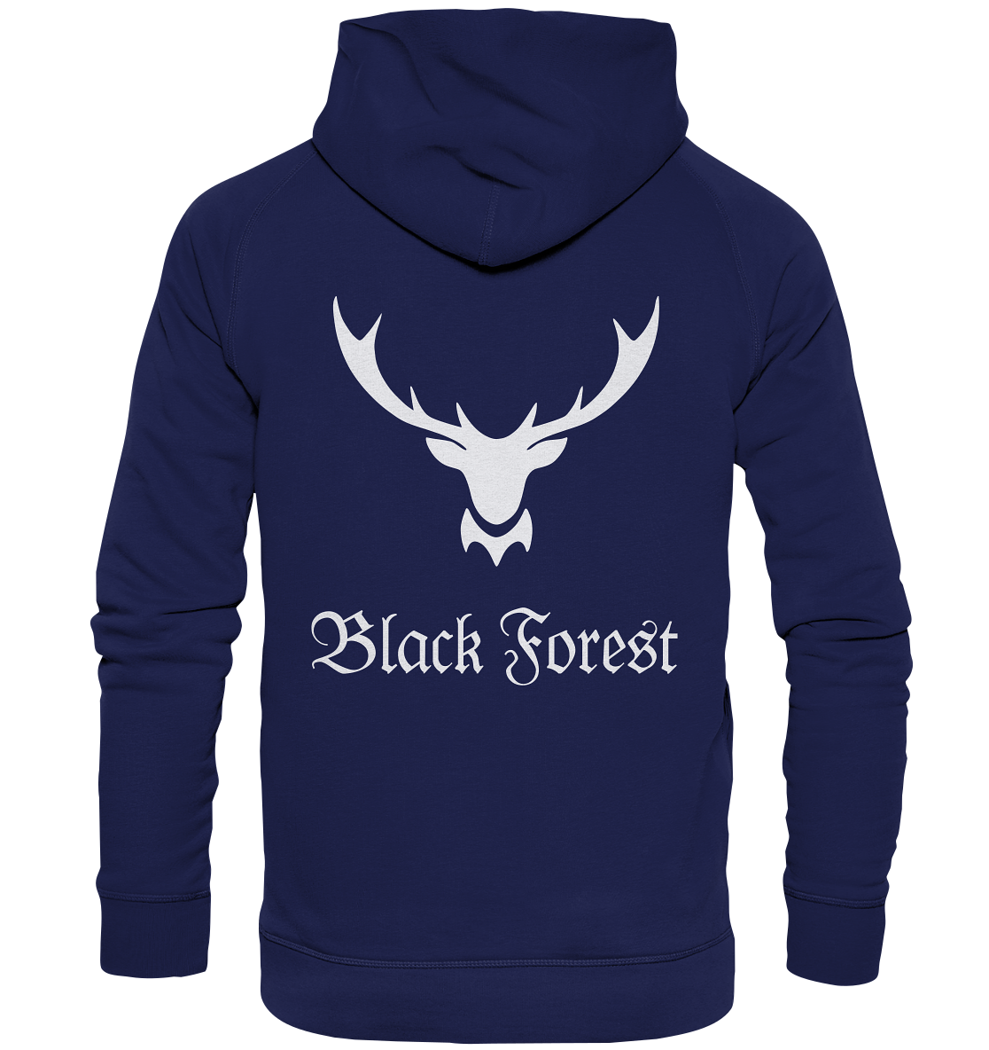 Black Forest Hirschgeweih | Hoodie Rückendruck
