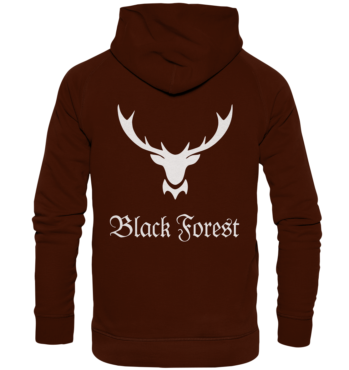 Black Forest Hirschgeweih | Hoodie Rückendruck