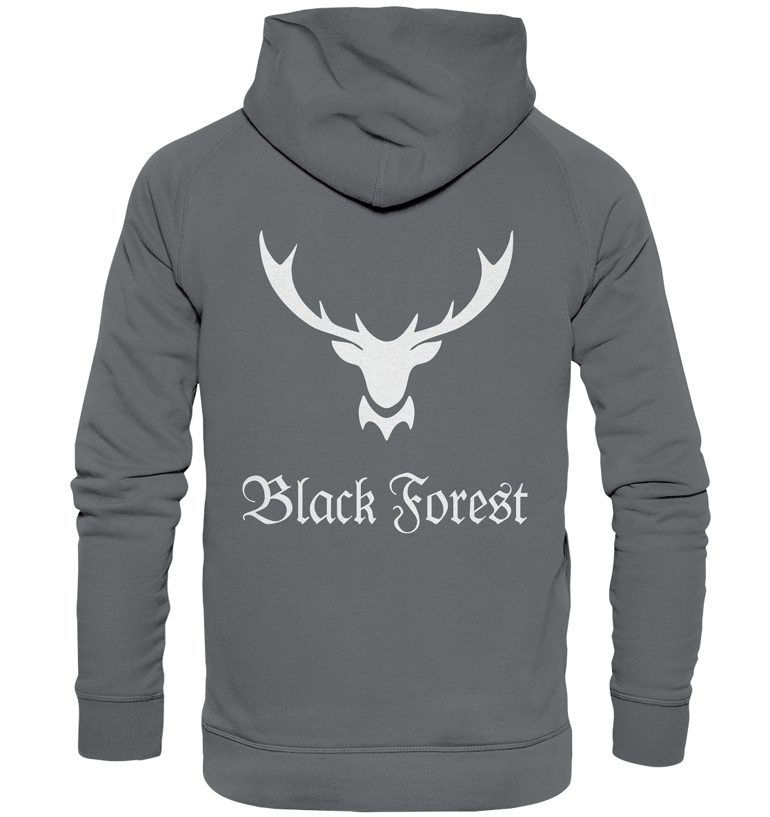 Black Forest Hirschgeweih | Hoodie Rückendruck
