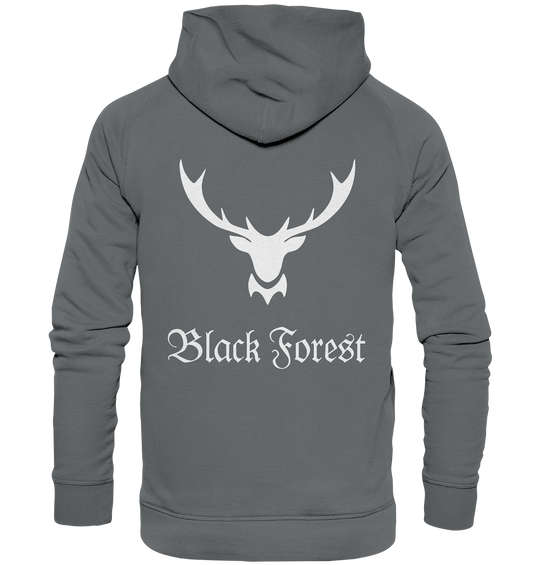 Black Forest Hirschgeweih | Hoodie Rückendruck